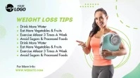 Health and Weight Loss Diet Iphosti le-Twitter template