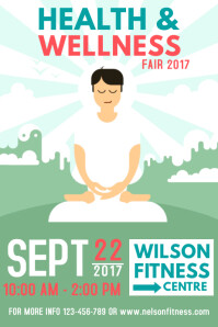 Yoga Poster Maker Free Fast And Easy Postermywall