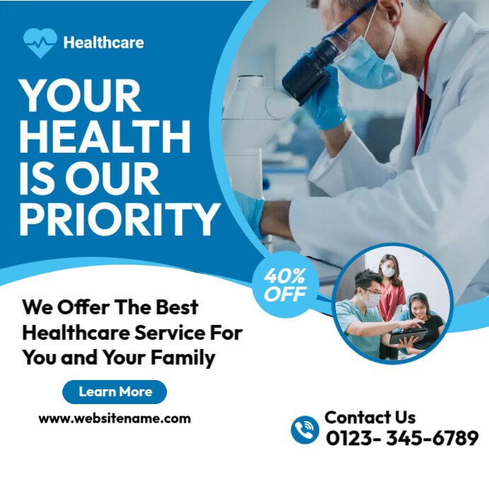 Health Care Ads Template | PosterMyWall