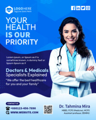 Health care design template Instagram Portrait