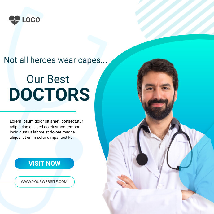 Health care Wpis na Instagrama template