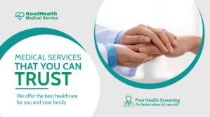 Health Care flyer Twitter Post template