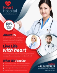 Health Care flyer Póster/Tablero template