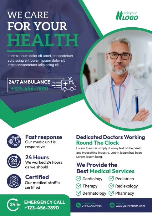 Health Care Flyer Template | PosterMyWall