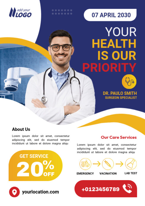 Health Care Flyer Template | PosterMyWall
