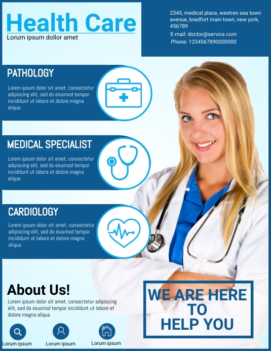 Health care flyer Template PosterMyWall Health care flyer Template PosterMyWall