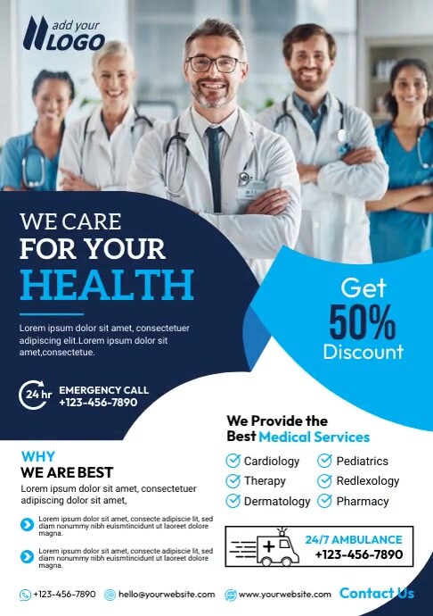 Health Care Flyer Template | PosterMyWall