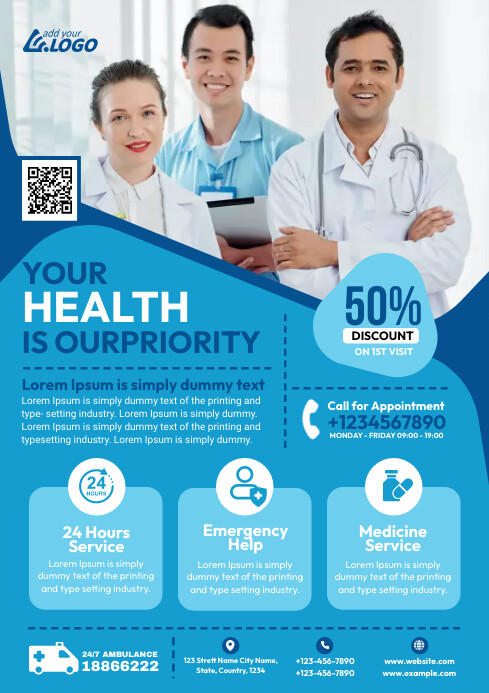 Free Health Flyer Templates