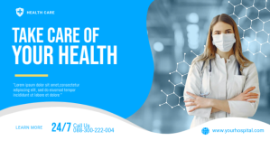 Health Care Facebook Shared Post Template