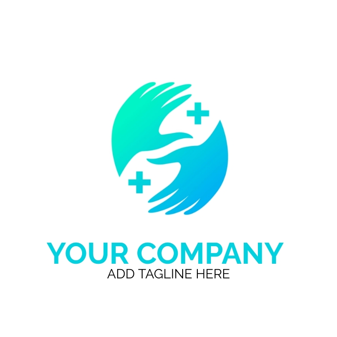 Health care logo, Modern health logo template