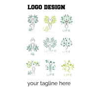 白色 Health care logo Logo Template