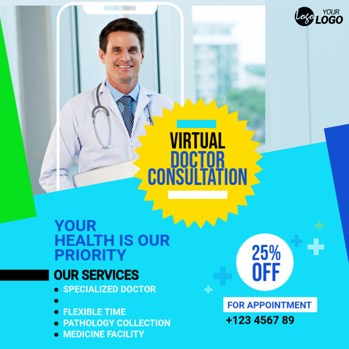 Copy of Health Care Service Post | PosterMyWall
