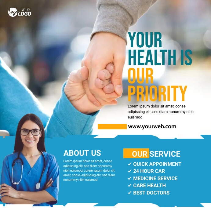 Health Care Services Ad Template | PosterMyWall