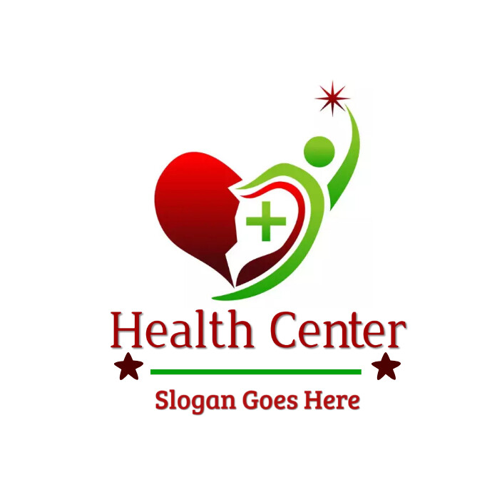 Health Center Logo Template PosterMyWall health-center-logo-template-postermywall