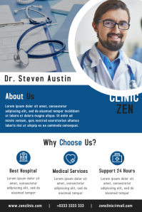 440 Medical Clinic Customizable Design Templates Postermywall