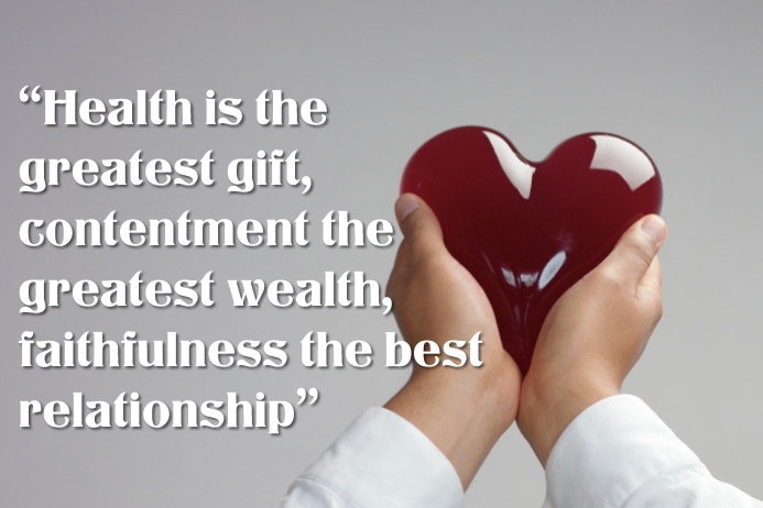 health day quote Template | PosterMyWall