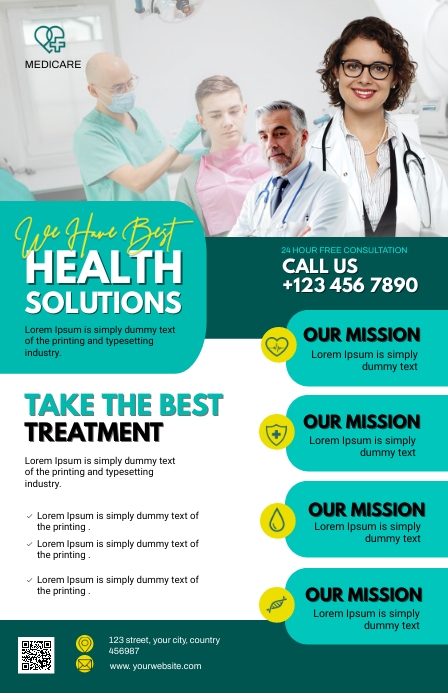HEALTH Template | PosterMyWall