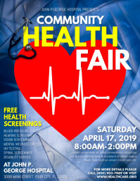 970 Health Fair Customizable Design Templates Postermywall