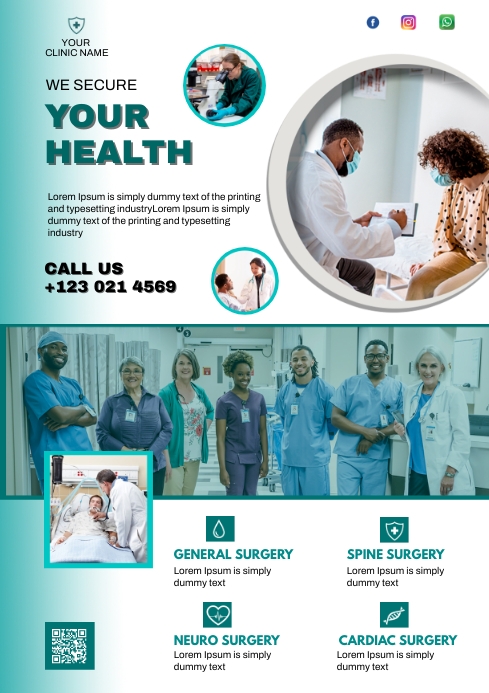 HEALTH Template | PosterMyWall