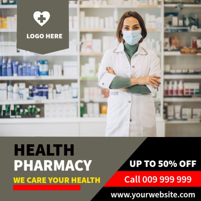 Health Instagram Post template