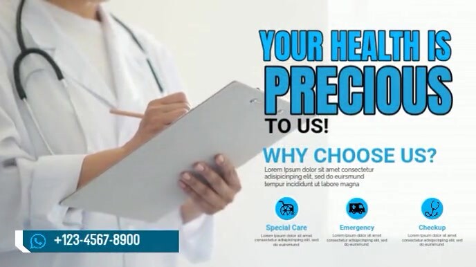 Health Digital Display Template | PosterMyWall