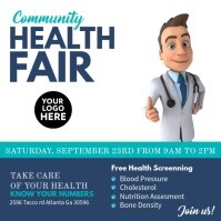 3 970 Health Fair Customizable Design Templates Postermywall