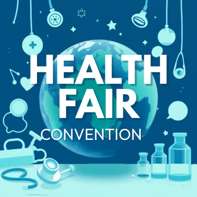 Health Fair Event Instagram 帖子 template