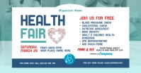 Health Fair Facebook Shared Image template