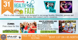 Health Fair ภาพที่แชร์บน Facebook template