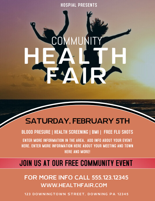 Copy of HEALTH FAIR PosterMyWall