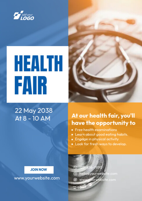 Image 3 for Health Fair Flyer Templates Free