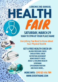 970 Health Fair Customizable Design Templates Postermywall