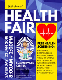 970 Health Fair Customizable Design Templates Postermywall