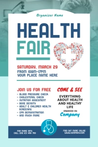 Health Fair Poster Template