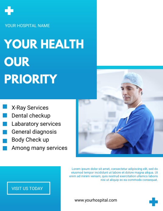 Health Flyer Template Postermywall