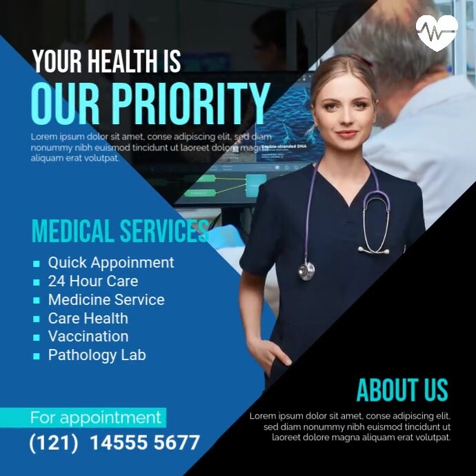 Health Flyer Template Instagram Post