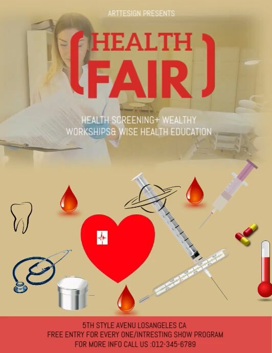 Health Flyer Template PosterMyWall
