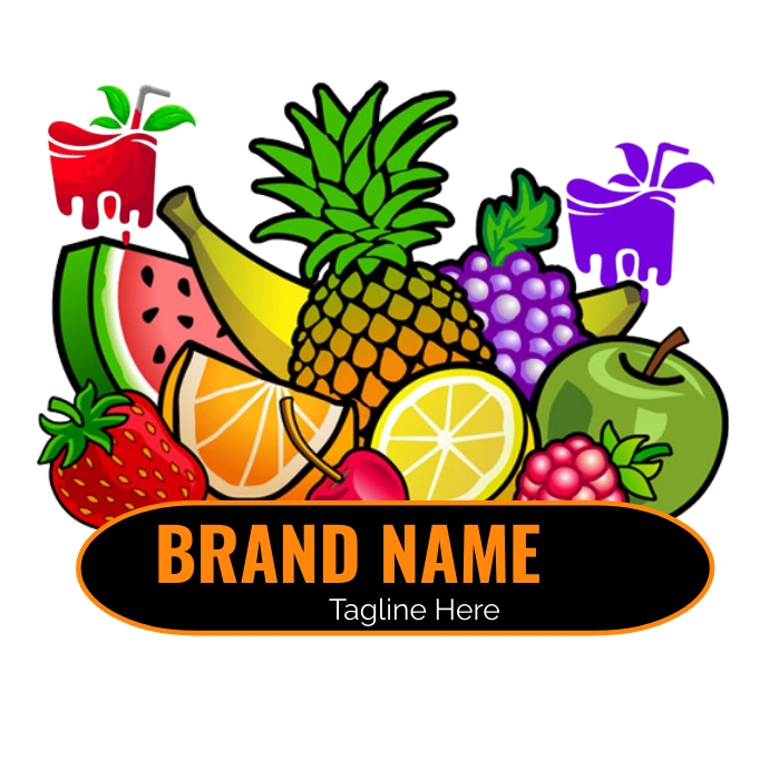 Health fruit juice logo ,vegetable logo ,  na Logotyp template