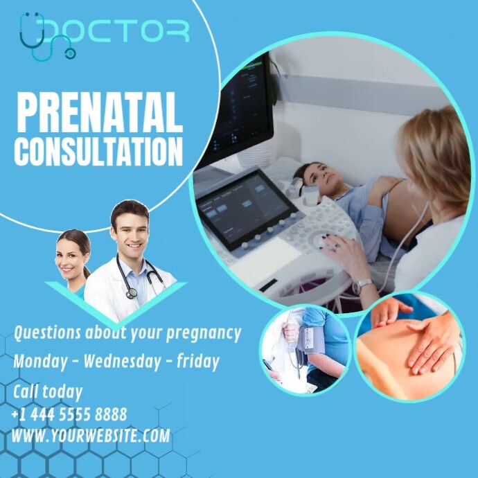 health ginecology center flyer poster Template | PosterMyWall
