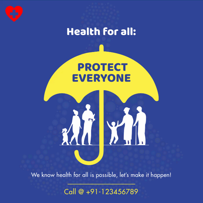 Health Insurance Template | PosterMyWall