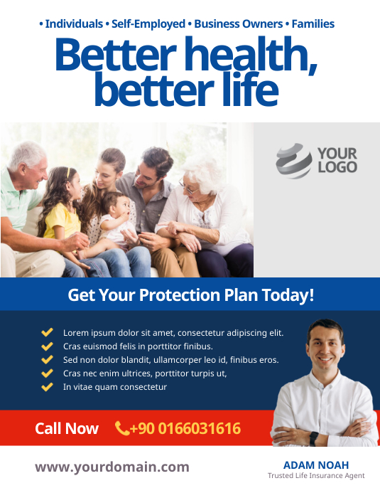 Health Insurance Flyer Poster Template PosterMyWall Health Insurance Flyer Poster Template PosterMyWall