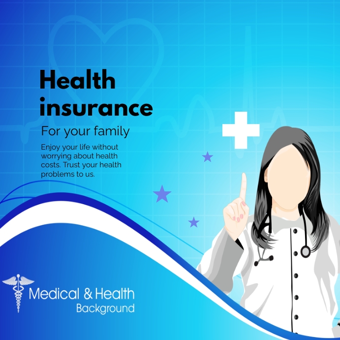 Plantilla de health insurance instagram posts | PosterMyWall