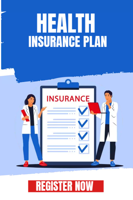 Health insurance poster template | PosterMyWall