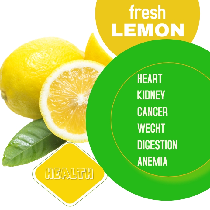 Copy of HEALTH LEMON | PosterMyWall