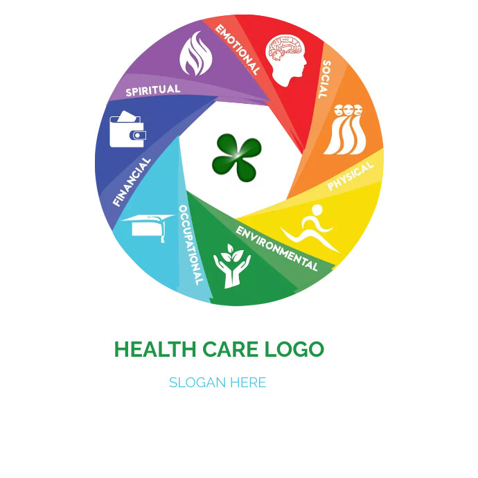 HEALTH LOGO ,WELLNESS LOGO,LOGO DESIGN Logotyp template