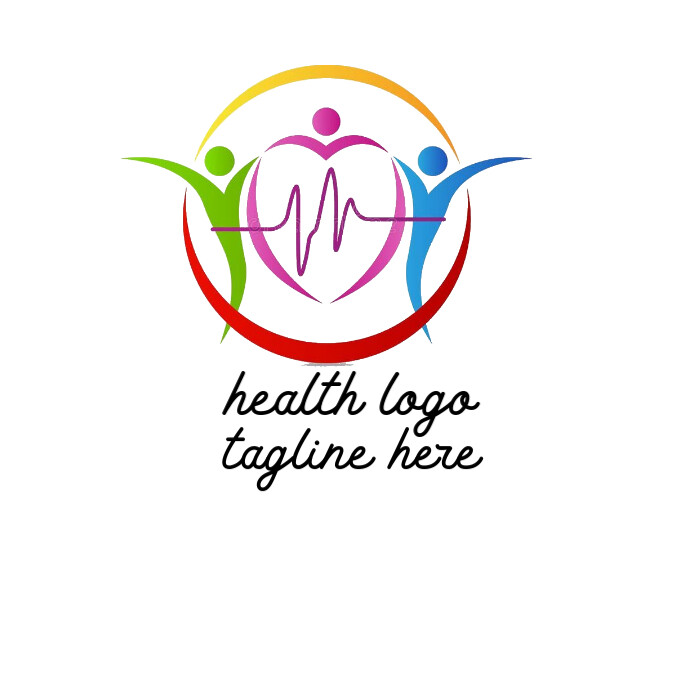 health logo Logótipo template