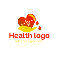 Health logo template