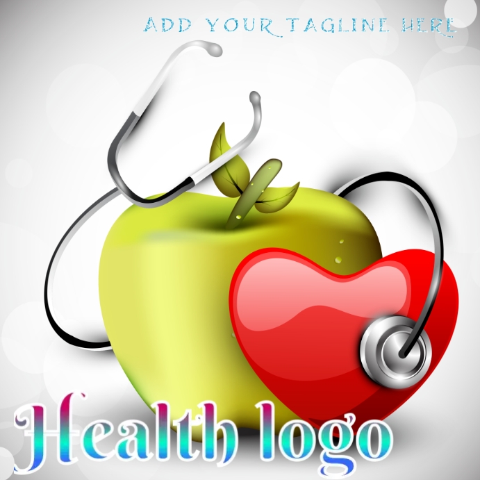 Health logo Instagram 帖子 template