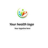 Sample Logo Health health logo Template | PosterMyWall