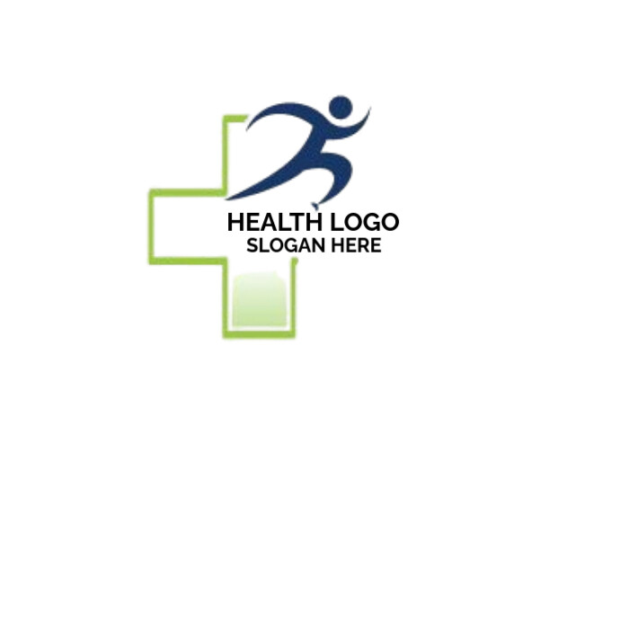 Sample Logo Health White Health Logo Logos Template | PosterMyWall